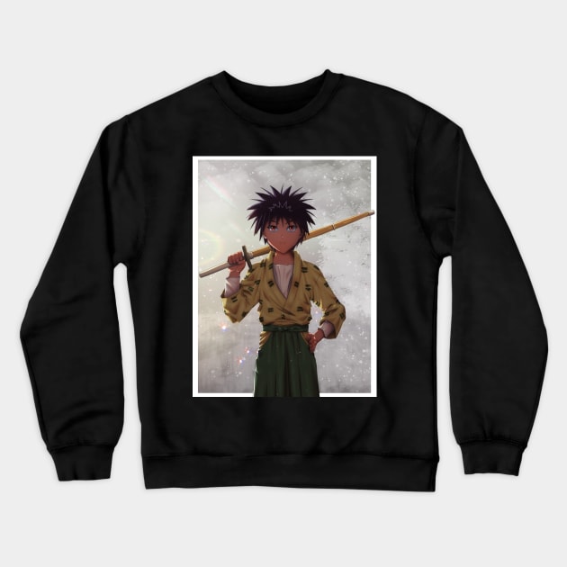 Yahiko Myoujin Rurouni Kenshin Crewneck Sweatshirt by DeyvidEndo182